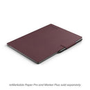 REMARKABLE PAPER PRO - MOSAIC WEAVE BOOK FOLIO CASE - BURGUNDY - Like New