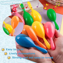 LOVESTOWN 30PCS PLASTIC MARACAS MINI MARACAS COLORFUL MARACAS KIDS TOYS MULTI - Like New