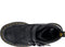 27642001 WOMEN'S DEVON FLOWER ANKLE BOOT BLACK MILLED NAPPA SIZE 6 - Like New