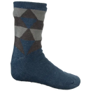 YU FENG 3-PACK: MEN'S ASSORTED FLUFFY SHERPA SLIPPER SOCKS - MULTI - Like New