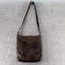 ESTALON CROSSBODY BAG PURSE TOTE LEATHER WOMENS WOVEN - BROWN - Like New