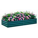 BUTUNITA Raised Garden Bed Green 6x3x1ft Galvanized Raised Garden Beds - Like New