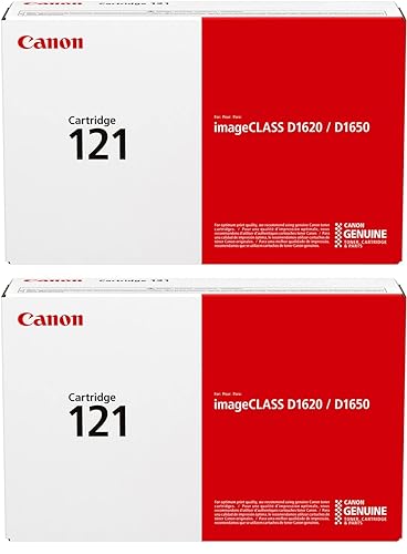 CANON CRG-121 BLACK TONER CARTRIDGE 3252C001AA 2-PACK - Like New