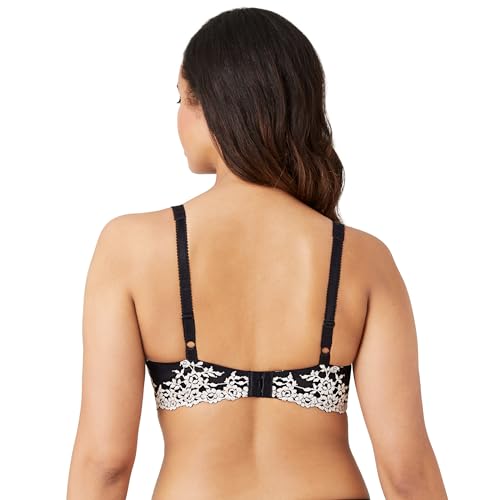 WACOAL WOMEN'S EMBRACE LACE CONTOUR BRA 36C - BLACK - Brand New