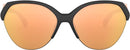 Oakley Woman Sunglasses 65MM -Matte Black Frame/Prizm Rose Gold Polarized Lenses - Like New