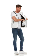 HELIOS PAFFUTO HEATED VEST – UNISEX - SIZE: L - WHITE - Like New