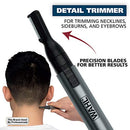 Wahl Micro Groomsman Battery Personal Trimmer Hygienic Grooming 05640-600 - GRAY New