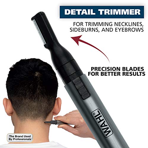 Wahl Micro Groomsman Battery Personal Trimmer Hygienic Grooming 05640-600 - GRAY New