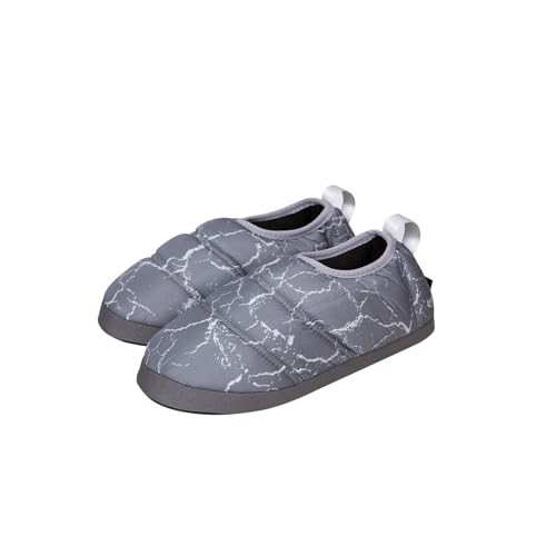KINGCAMP SLIPPERS SOFT WINTER SLIPPERS RUBBER SOLE - SIZE: MEN 7, COLOR BLUE - Brand New