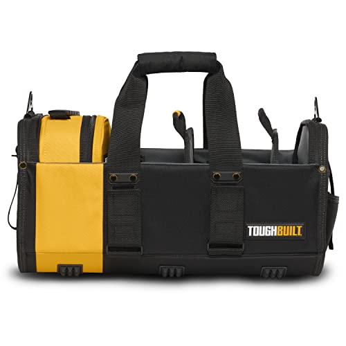 TOUGHBUILT TOU-81-18 18" MODULAR TOTE - BLACK/YELLOW - Like New