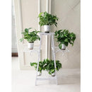 Hi-Line Gift Ltd 3 Tier Plant Stand 78672-A-WT - White - Like New
