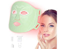 OIAMEEN RED LIGHT MASK 7-CLOLOR RED LIGHT THERAPY MASK 3 MODES LED - MINT GREEN - Like New