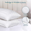 HEYCUZI Queen Size Bed Pillows Set of 2 - Breathable Down Alternative Pillow - Brand New