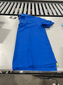 PACIFIC POLO CLUB MEN'S SHORT SLEEVE WITH ROYAL BLUE/YELLOW TRIM BUTTONS - 2XL - Brand New