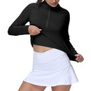 GGOV GOLF SHIRTS WOMAN UPF 50+ SUN PROTECTION QUICK DRY LIGHT LONG SLEEVE - L - Brand New