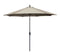 CALIFORNIA UMBRELLA 9 FT. DARK ASH ALUMINUM MARKET PATIO PUSH - Scratch & Dent
