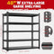 LAUXERY HEAVY DUTY GARAGE SHELVING BOLTLESS STORAGE RACK 72" H X 48" W X 18.9" D - Like New