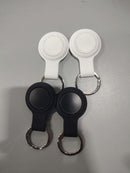 GENERIC 4 PACK SMART TAGS, ONLY COMPATIBLE WITH IOS/APPLE FIND MY - BLACK/WHITE - Like New