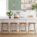 Nathan James Barker Classic Counter Height Wood Barstool 24" (B0B9Y7JPYR) - Brand New