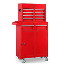 HPDMC 5-Drawer Rolling Tool Chest High Capacity Adjustable Shelf - Black - Brand New