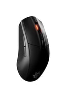 SteelSeries Rival 3 62521 Wireless Gaming Optical Mouse - Matte Black Like New