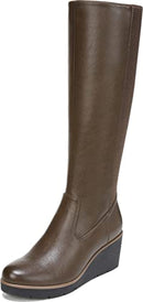 Naturalizer SOUL Womens Approve Knee High Boot Mid Brown 10 W - Brand New
