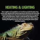 Fluker's Premium Heat Mat for Reptiles and Amphibians, 17"x11" - Black - Brand New