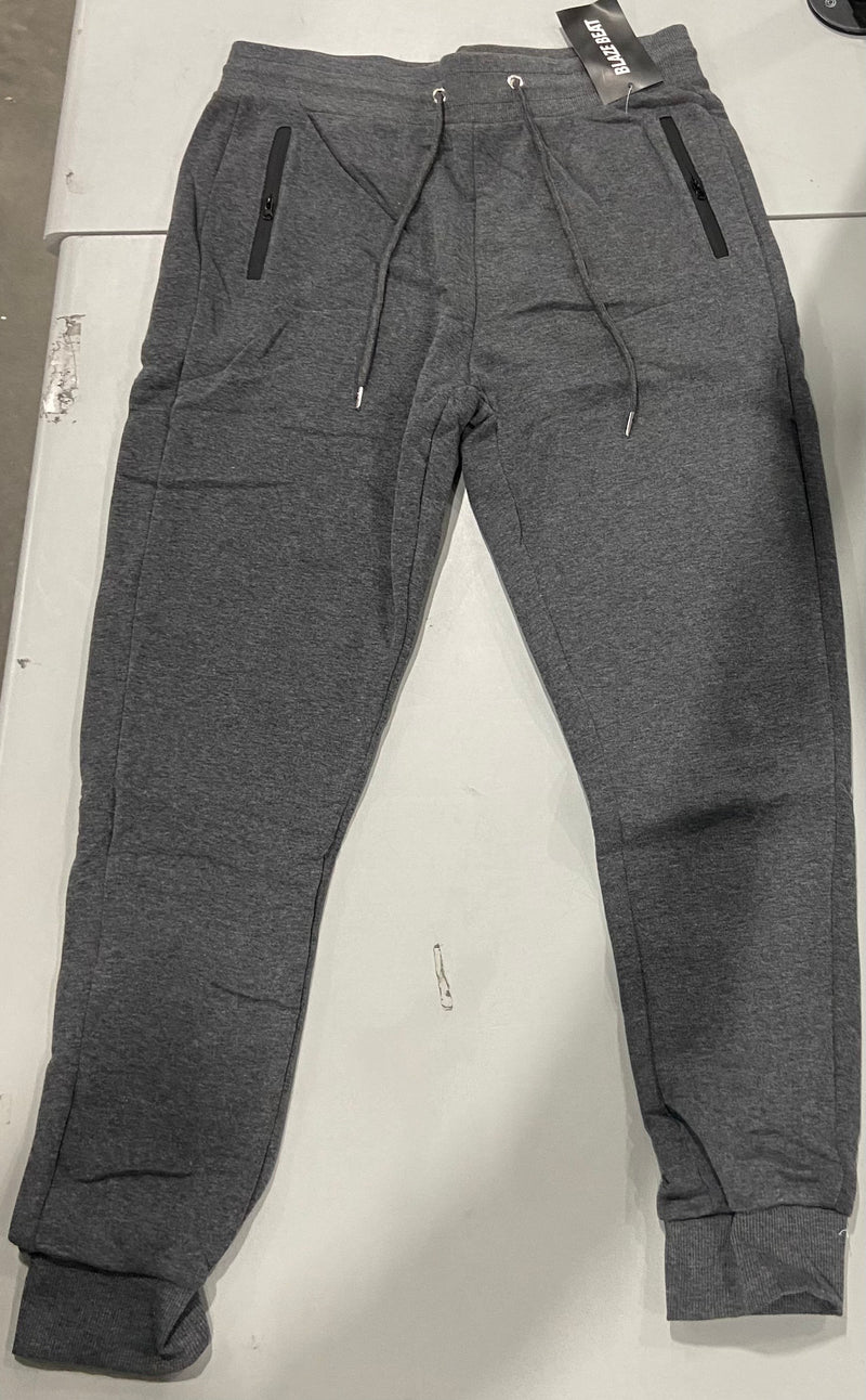 BLAZE BEAT SWEATER AND SWEATPANTS, CHARCOAL, LARGE, HR24005 - Brand New