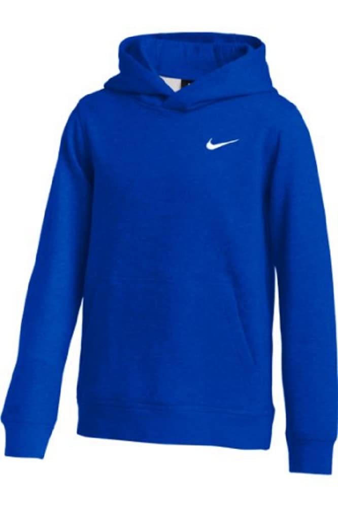 CJ1773 Nike Youth Fleece Pullover Hoodie Royal X-Large - Brand New