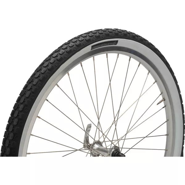 BLACKBURN 26" CRUISER BIKE TIRE, 26 X 2.125 - BLACK/WHITE - Brand New