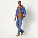 AMAZON ESSENTIALS MEN'S QUARTER-ZIP OVERSIZED-FIT HOODIE SIZE M CARAMEL - Brand New