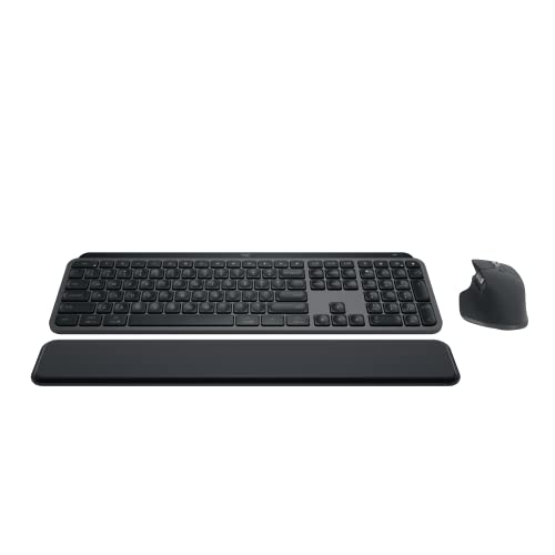 LOGITECH MX KEYS S COMBO PERFORMANCE WIRELESS KEYBOARD MOUSE 920-011889 - GR - Like New