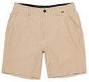 HURLEY PHANTOM HEATHER WALKSHORTS 20 MEN'S SHORTS SIZE: 34 KHAKI - Like New