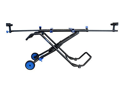 DELTA POWER EQUIPMENT CORPORATION 36-267 FOLDABLE MITER SAW STAND, BLACK - BLACK - Like New