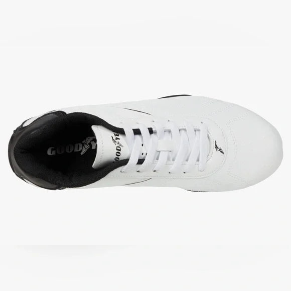 GOODYEAR MENS ORI RACER SNEAKER - SIZE: MEN 13 - BLACK/WHITE - Like New
