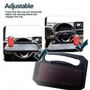 ZONE TECH STEERING WHEEL TRAY DESK - MULTI-FUNCTIONAL BLACK PORTABLE VEHICLE - Like New