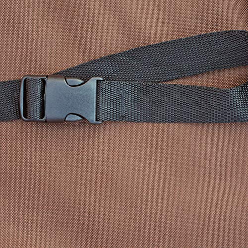 DUCK COVERS ULTIMATE WATERPROOF 76 SQUARE TABLE CHAIRS COVER UTS07676 - MOCHA - Like New