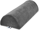 AllSett Health Large Half Moon Bolster Pillow Lumbar Support ASH852 - Grey Like New