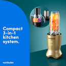 NUTRIBULLET® ULTRA PLUS KITCHEN SYSTEM, BLENDER, FOOD PROCESSOR - BRASS - Like New