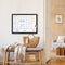 GENERIC 3-IN-1 DRY ERASE CALENDAR FOR WALL, MAGNETIC MONTHLY & WEEKLY CALENDAR - Brand New