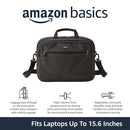 AMAZON BASICS 15.6 IN LAPTOP BAG HANDLE NC1305224R1 - BLACK - Like New