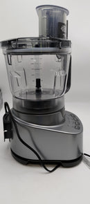 NINJA FOOD PROCESSOR, PROFESSIONAL XL, 4-IN-1, WITH ATTACHMENTS, NF700 - GRAY Like New