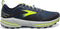 1103761D411 Brooks Men's Cascadia 16 Trail Titan/Peacoat/Nightlife Size 8.5 Like New