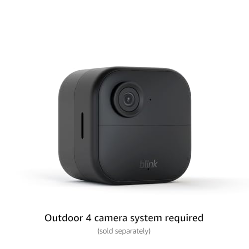 BLINK OUTDOOR 4 BATTERY EXTENSION PACK — 4 CAMERA 4-YEAR LIFE 53-032084 - BLACK - Like New