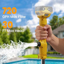 BEDENA CORDLESS STICK WATER TRANSFER PUMP 21V BATTERY NO BATTERY - YELLOW - Like New