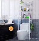 Toytexx 3-Shelf Over Toilet Bathroom Rack Holder Essentials Plants Books - White - Brand New