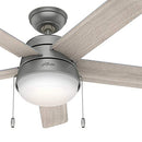 HUNTER FAN 46" CONTEMPORARY CEILING FAN LIGHT KIT PULL CHAIN - Scratch & Dent