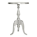 Deco 79 Accent Table, 22" x 15", Silver, 30567 B002PTVLZW - Like New