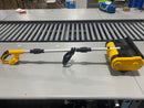 SNOW THROWER POWER SHOVEL DC 20V CORDLESS RECHARGEABLE 3000RPM - YELLOW - Like New