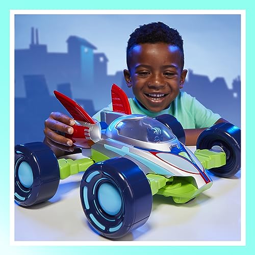 PJ Masks Power Heroes PJ Hero Vehicle Convertible Hero Flash Vehicle - Brand New
